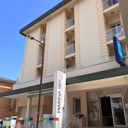 Marina Beach Aparthotel Rimini Bagian luar foto